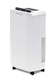 Olimpia Splendid 01993 Aquaria Slim 10 P, 10 Liters/Day Dehumidifier with Pure System and Natural Gas R290, White