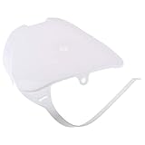 balikha White New Front Number Plate for Honda CRF 70, CRF100, CRF80, High Gloss and Resistance to Breaking