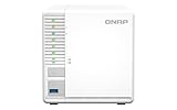 QNAP TS-364-8G | 3-Bay, Intel Quad-core CPU, 2 x M.2 Slots, 2.5GbE RAID5 Desktop NAS, 8GB RAM