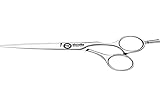 Kasho Excelia Offset Hair Cutting Scissor, 5.5-Inch Length 4901601267600