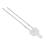 10 x Warm White 2mm Lighthouse Diffused Lens LED 500mcd