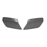 Aramox Pair Car Front Bumper Headlight Washer Cover Headlight Washer Nozzle Cover Cap Replacement for 3 Series E92 Coupe E93 Convertible 325i 328i 335i 61677253393