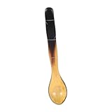 TOPPERFUN Multipurpose Spoon Bamboo Handle Suitable for Coffee Porridge Meal Decorative Horn Dinnerware
