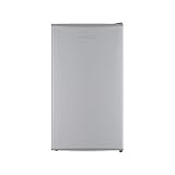 Cookology UCIF93BK Freestanding under counter Fridge in Silver - 93 Litre Capacity - Adjustable Temperature Control & Legs - With Chiller Box