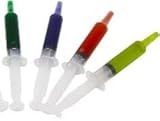 Novelty Drinks Syringes - Pack of 20 Novelty Party Shot/Cocktail Syringes - Fun Novelty Drinks Containers Halloween Party