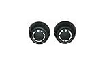 PCM Radio Replacement Knob Set For Porsche 911 997 / Cayman Boxster 987 Part Number 99764220100A05 99764220200A05