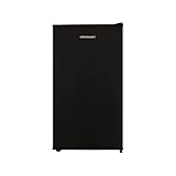 Cookology UCFR88BK under counter Freestanding Fridge in Black - 93 Litre Capacity - Adjustable Temperature Control & Legs - Reversible Door