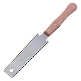 Small Japanese Pull Saw, Hand Saw for Fine Cutting Wood, Flush Cut Saws, Woodworking Tool, Wooden Handle Fine Tooth Pull Saws for Trimming Pruning