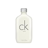 CALVIN KLEIN CK One - Unisex Eau de Toilette for All - Citrus & Aromatic Fragrance with Notes of Green Tea, Nutmeg and Musk - Medium Longevity - 100ml