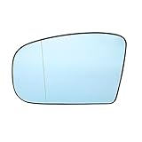 Riloer 1x Car Left/Right Side Mirror Glass, Rear View Wing Mirror with Heating Function Compatible with Mercedes-Benz S-Class W220 1998-2002 CL-Class W215 2000-2003