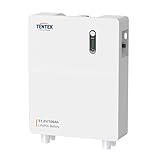 TENTEK 5.12KWh 48V/51.2V100Ah LiFePO4 Lithium Solar Battery House Large Battery 48volt Leisure Solar System Deep Cycle Batteries Built-in 100A BMS (TON-512100L 51.2V 100Ah LiFePO4 Battery)