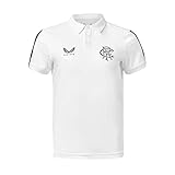 Castore 2022-2023 Rangers Travel Polo Shirt (White)