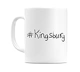 WeDoMugs #Kingsbury Ceramic 11oz Coffee Tea Gift Mug Cup
