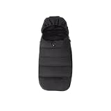 Silver Cross - Wave Footmuff - Pram Accessories - Stroller Footmuff - Foot Warmer - Water Resistant - Onyx