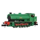 EFE Rail E85504 WD Austerity Saddle Tank Amazon National Coal Board Lined Green N Gauge