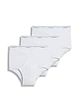 Jockey Men's Underwear Classic Full Rise Brief - 3 Pack, diamond white, 36