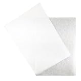 Netuno 10x White Parchment Paper Leaf Motif A4 210x 297 mm 11.7 x 8.3 inches tracing Paper with Pattern semi-Transparent Paper Translucent Thin Craft Paper for Invitations Wedding Cards Photo Albums