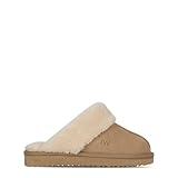 Jack Wills Womens Mule Slippers Sand 5 UK