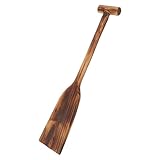 Alipis Wooden Oar Prop Decor for Stage Performance and Cosplay, Vintage Style Handmade 0.5m x 10cm Lightweight Boat Oar for Children’s Craft and Themed Decorations