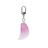 Hangs Plastic PVC 3D Food Vegetable Keychain Imitated Onion Bag Pendant Car Keyring Ornament Promotional (Purple, A)