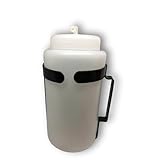 ACC Parts Washer Bottle & Stainless Steel Bracket Kit Compatible with MGB 1962–1972, Triumph TR4 1963–1967, Mini Mk1 Mk2 1959–1970 – OEM GWW918K AHH6848 13H232 – Classic Car Screen Wash System