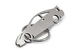 Streetculture Key Ring Car Shape Stainless Steel Motorsport - Suitable for Toyota Celica 7 Gen - 933, silver
