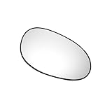 Motoforti Right Side Door Wing Mirror Glass Replacement Convex Non-heated for Smart FORTWO for Smart ROADSTER 2003-2007 0002440V001000000 Long-lasting