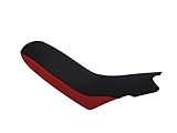 Seat cover compatible with KTM LC4 640 2000-2004 black/red