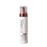 St Moriz Advanced Colour Correcting Tanning Mousse in Medium | With Hyaluronic Acid, Vitamin B5 & Advanced Skin Care Benefits | Neutralises Red Tones | Fast-Drying Vegan Fake Tan Mousse | 200ml