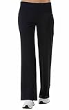 UC Ex Famous Store Straight Leg Joggers for Women, Ladies Cotton Rich Jogging Bottoms Black