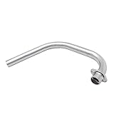 gangxiao Exhaust Muffler Tail Pipe For Hon&da CG125 For WY125 For CG150 Universal Motorcycle Vintage Metal Chrome Modified Exhaust Muffler Front Tube