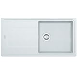 Franke Gemini GMD611PW 1.0 Bowl Tectonite Reversible White Kitchen Sink