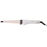 Remington Curling Wand [Advanced Ceramic + Almond Oil] Almond Allure Series (13–25mm Tapered Barrel, 30 Heat Settings, Fast Heat-Up, Worldwide Voltage) CI4807