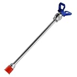 30cm Sprayer Extension Rod Airless Paint Spray Guns Tip Extension Pole +Seat Nozzle Spray Paint Accessory