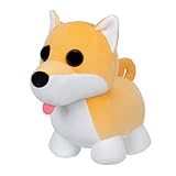 Adopt Me! Collector Plush - Shiba Inu - Series 4 - Ultra-Rare In-Game Stylization Plush - Exclusive Virtual Item Code Included - Toys for Kids Featuring Your Favourite Pet, Ages 6+