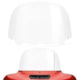 Amazicha Clear 13" Windshield Round Windscreen Wind Splitter Wind Deflector Compatible with Harley Davidson Touring Electra Glide Ultra Classic Street Glide Ultra limited Tri Glide FLHT FLHX 2014-2024