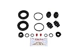 Bigg Red - Rear Brake Caliper Repair Kit - Compatible with Passat, Alfa 145 146 147 156 166 & Gt, Beetle, S40 & V40, Xsara Picasso, Galaxy, 159, etc…