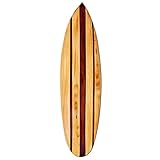 Seestern Sportswear FBA_1652a Decorative Wooden Surfboard 80 cm Long Airbrush Design Surfing Surfing Wave Riding Surf