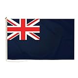 Blue Ensign Small DuraFlag Rope and Toggled 3ft x 2ft Premium Quality Flag 90cm x 60cm