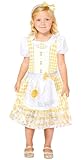 amscan 9910093 - Girls Sustainable Goldilocks World Book Day Fancy Dress Costume Age: 8-10 Yrs