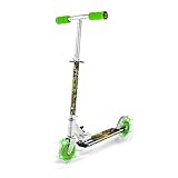 Ozbozz SV14697 Dinosaur Scooter with 2 Light UP Wheels, Multi Colours