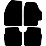 Carsio Carpet Car Mats For Nissan Primera 2003-2008 Tailored Fit Floor Mat Set Complete Accessory Black Custom Fitted - All Weather, Anti-Slip Backing & Black Trim