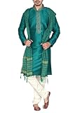 Sonisha MKP9008 Men's Green Kurta Pajama Set Wedding Kurta Pyjama Indian Party Suit (36)