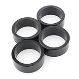 4 PCS Front Rear Shock Absorber Lift Spacer Compatible With ATV UTV Models Rancher 230 250 300 350 400 420 Viking 700 King Quad Aftermarket Replacement(BLACK)