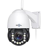 Hiseeu 【30X Optical Zoom 】 CCTV Camera Outdoor with Color Night Vision, 3MP PTZ Wifi Security Camera 360° View Wireless IP Camera with Two Way Audio,Motion Detection,Remote Access,IP66 Waterproof