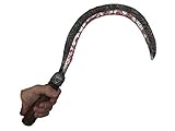 Rubber Johnnies , Grim Reaper Sickle, Fake WEAPON, Bloody, Scary Blood Stained Scythe, Halloween Accessorie, Realistic Foam Prop, Costume WEAPONS