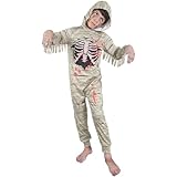 A2Z 4 Kids Girls Boys Spine Chilling Zombie Egyptian Mummy - Zombie Mummy Onesie 933._12-14