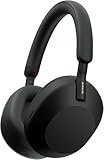 Sony WH-1000XM5 Hard Case Premium Noise Cancelling Wireless Over-Ear Headphones, Bluetooth, Clear Call Quality, Hi-Res Audio, Up to 30hr Battery Life, Includes Hard Case, iOS & Android - Black