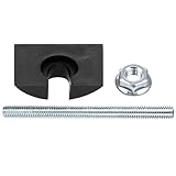 Spare Hardware Parts HEMNES Bed Frame Crescent Nut, Threaded Pin and Nut (Replacement for IKEA Part #102335 + 111451 + 104875) (Pack of 4)