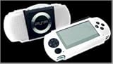 Exspect White Silicone Graphic Skin with Screen Protector (PSP)